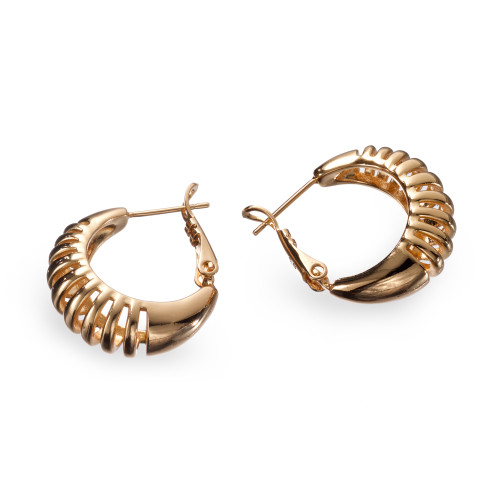 Сережки Xuping (Золото 18К; Конго; 2,0см)