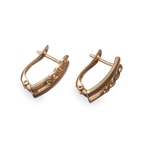 Сережки Xuping (Золото 18К; Англійська; 1,6см)