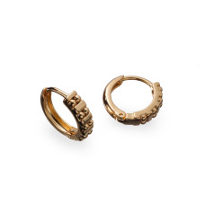 Сережки Xuping (Золото 18К; Конго; Ø1,3см)