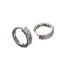 Сережки Xuping (Біле Золото; Конго; 1,5см)
