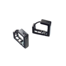 Сережки Xuping (Золото "Black"; Конго; 1,5см)