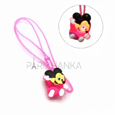 Бусы детские "Mickey" LED (розовый)