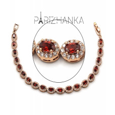 Браслет Ювелірний із цирконами