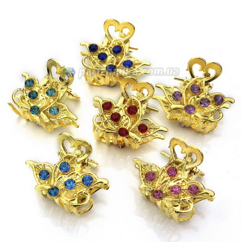 Заколки крабик 2,5см