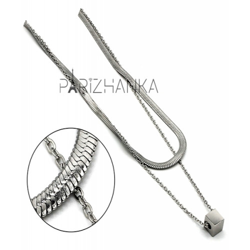 Ланцюжок з кулоном Xuping "Stainless Steel"