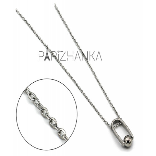 Ланцюжок з кулоном Xuping "Stainless Steel"