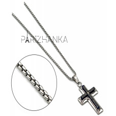 Ланцюжок з хрестиком Xuping "Stainless Steel"