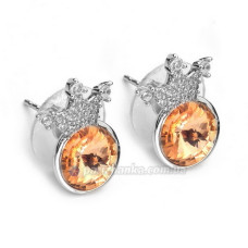 Сережки Swarovski Xuping