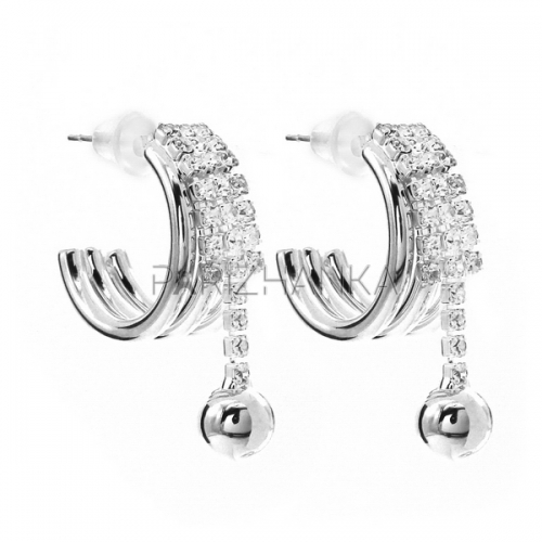 Сережки Stainless Steel