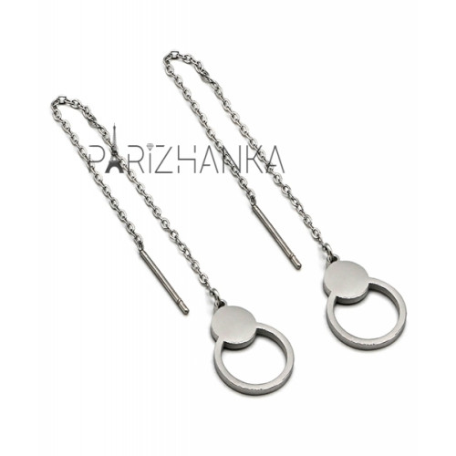 Сережки Xuping "Stainless Steel"