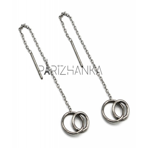 Сережки Xuping "Stainless Steel"