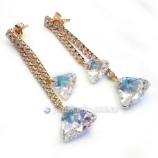 Сережки Swarovski Xuping
