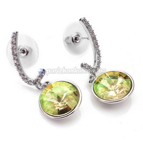 Серьги Swarovski Xuping